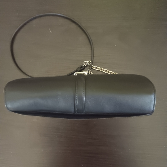 Coach Elegant 2in1 Black and Gold Crossbody Or Clutch Women's Bag (EUC) - Picture 8 of 13